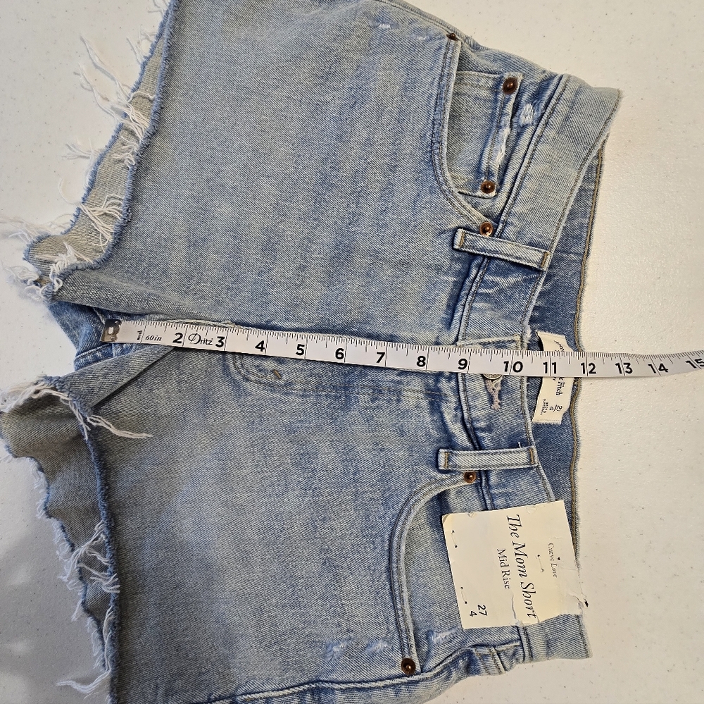 Abercrombie & Fitch Light Blue Denim Jean Shorts - Picture 6 of 12